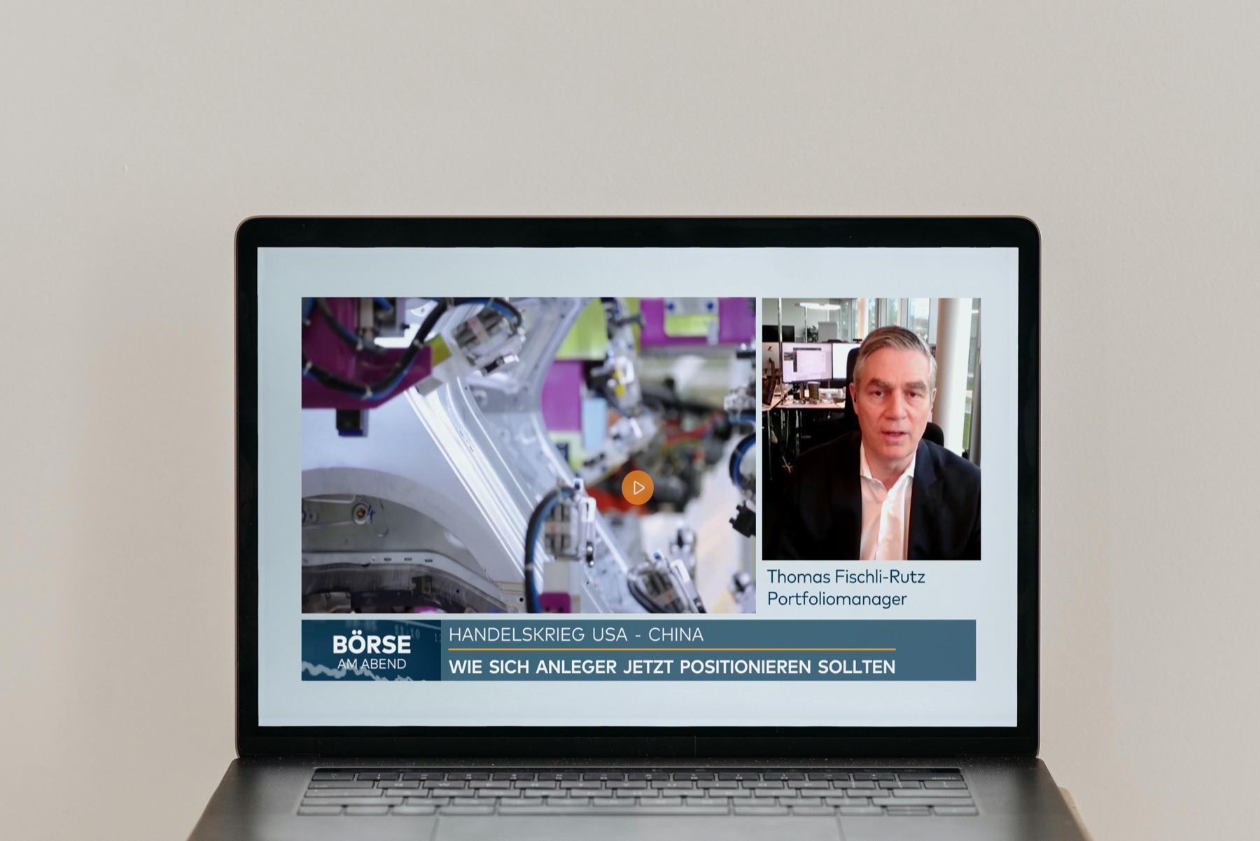 Fisch AM Website Video-Player